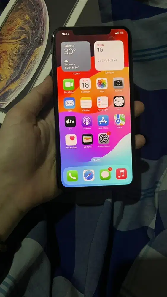 iphone xs max 64gb kemenperin registered permanen