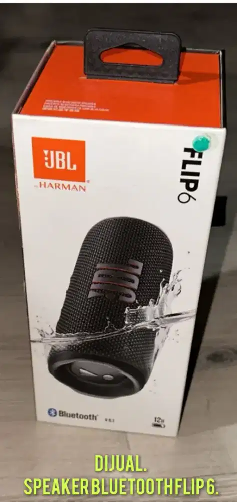 Speaker bluetooth jbl flip 6