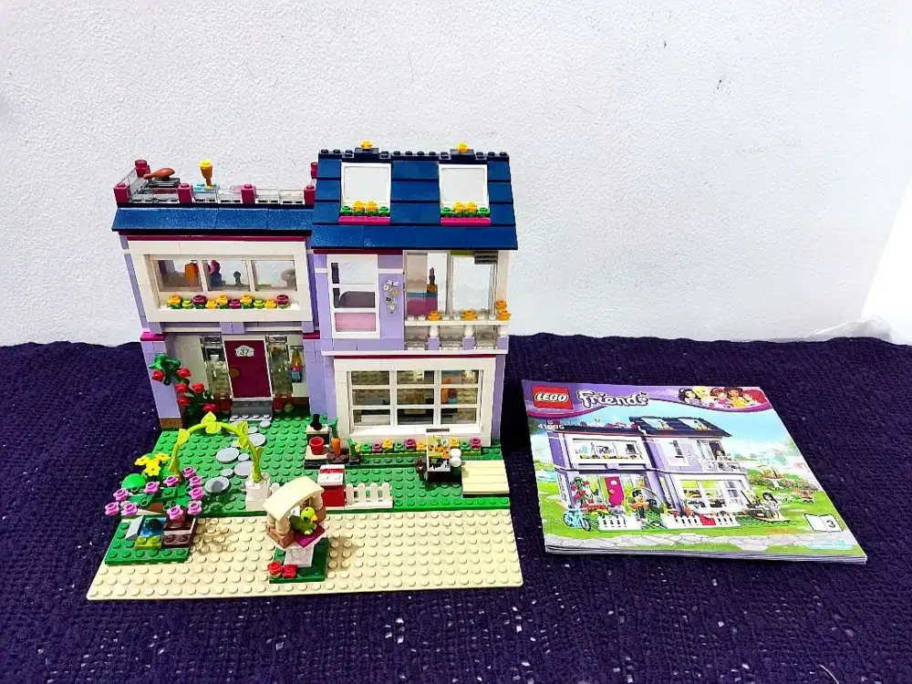 Lego friends emma's house 41095 original preloved