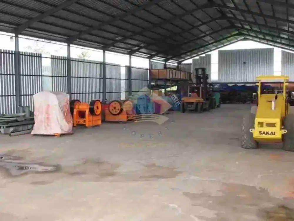 SEWA GUDANG WORKSHOP CURUG TANGERANG DEKAT TOL BITUNG AKSES 40 FEET