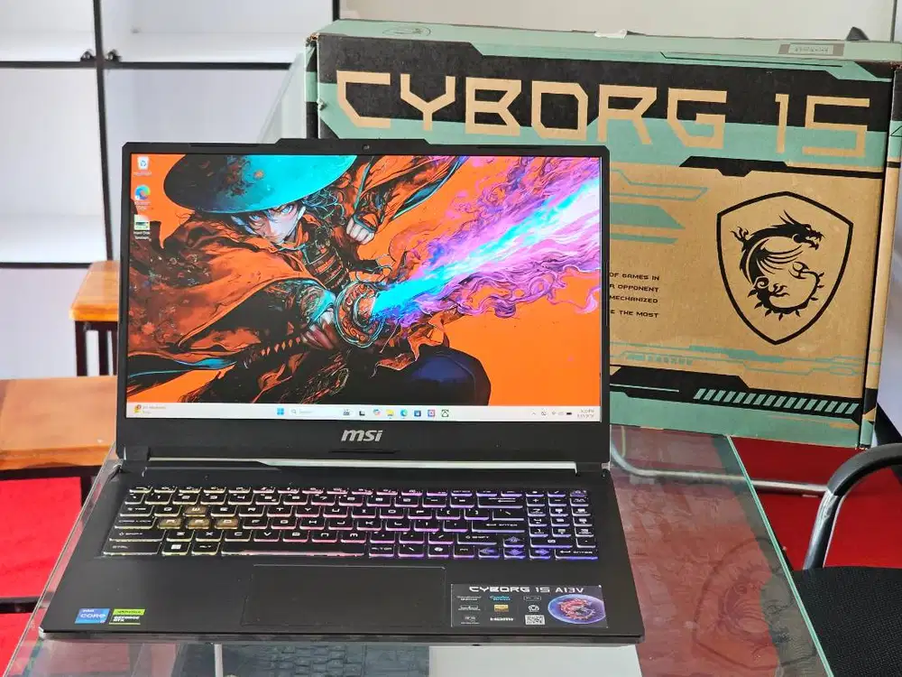 MSI Cyborg 15 A13VFK intel Core i7 Gen 13 Ram 16 GB SSD 1 TB Nvidia