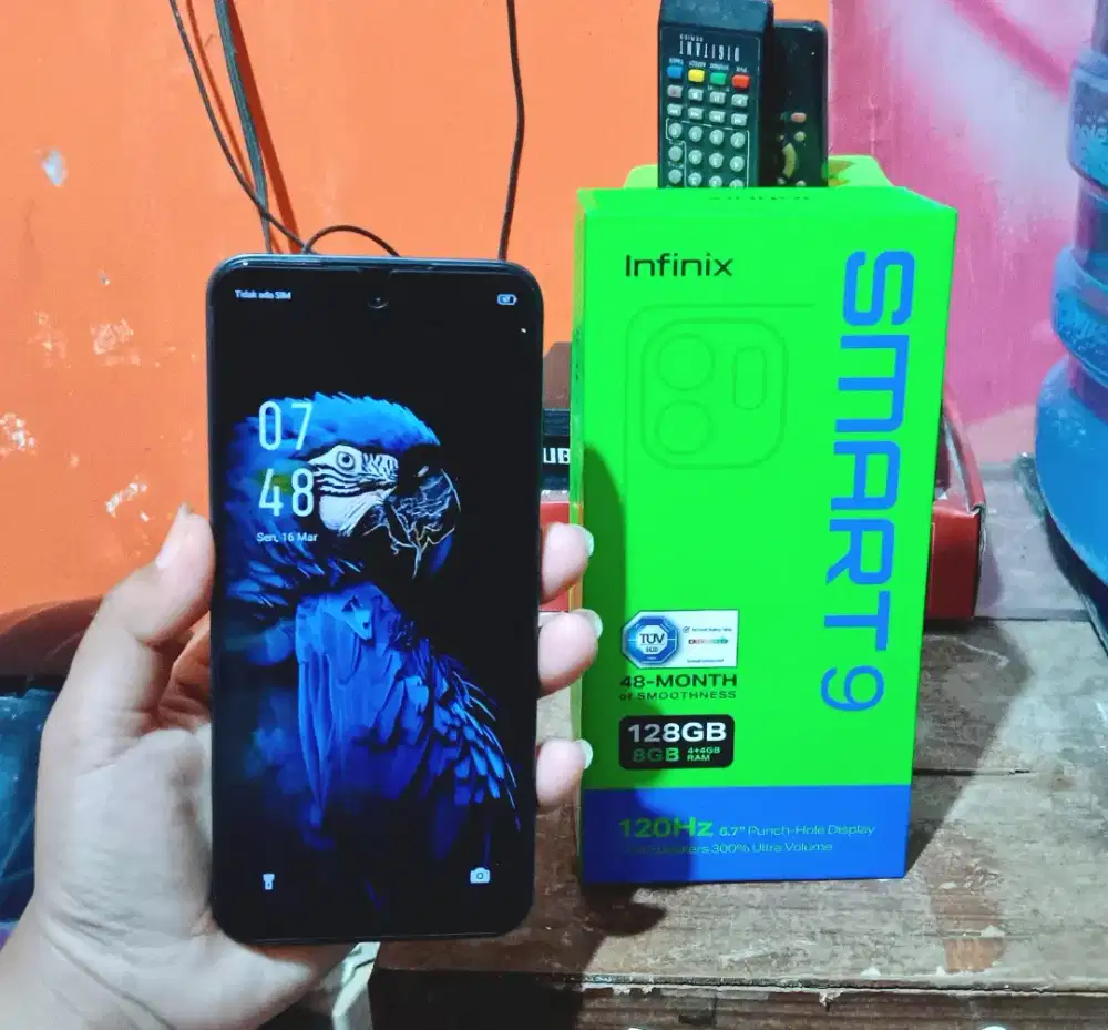 Infinix Smart 9 ram 4+4/128 Fullset Nomines