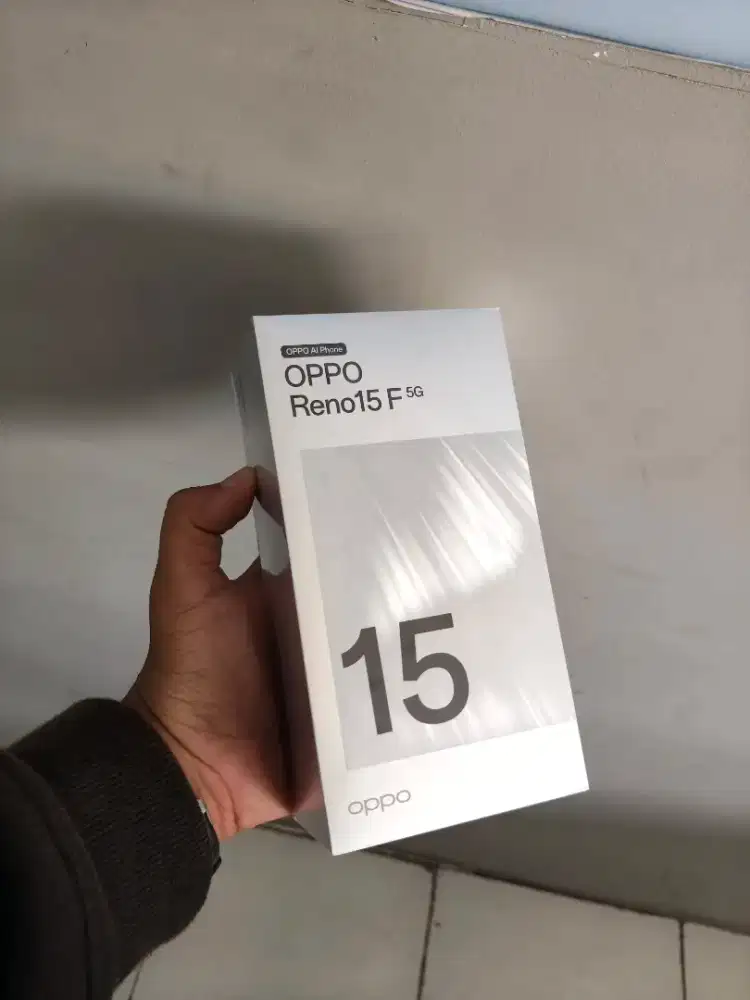 OPPO RENO 15 F 5G 8/256 NEW SEGEL BERGARANSI RESMI!!