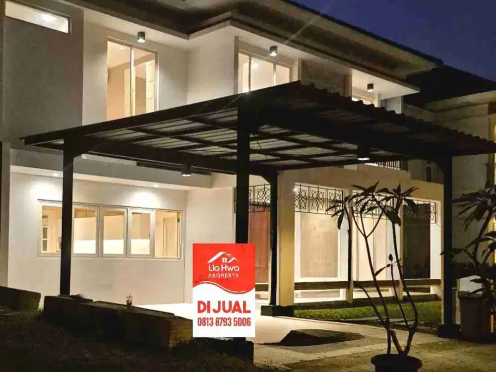 DIJUAL RUMAH MEWAH 2 LANTAI ADA KOLAM RENANG DI ALAM SUTERA SERPONG