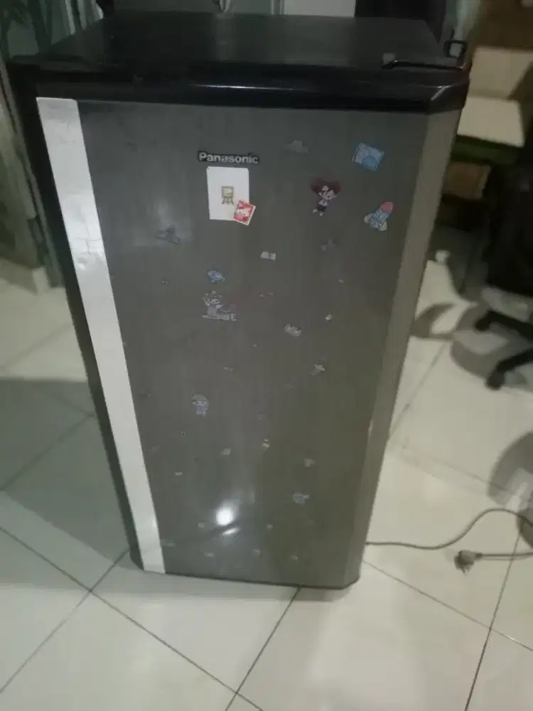 kulkas panasonic normal dingin siap pakai