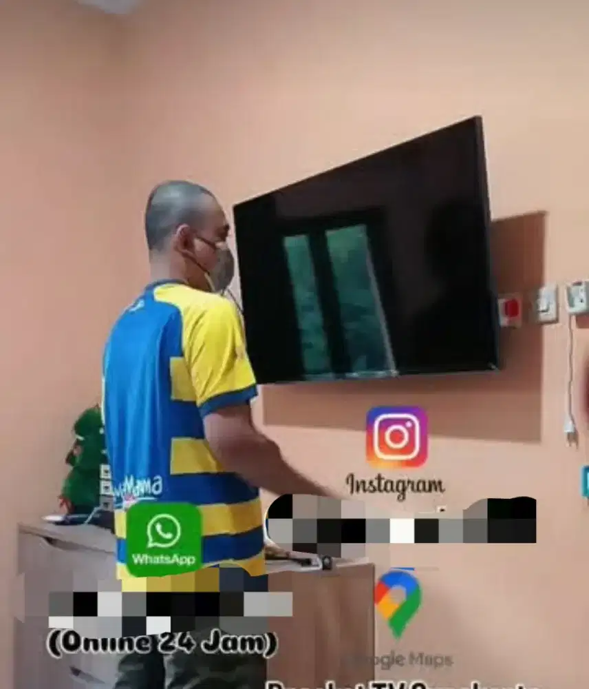 Jual bracket tv gantungan tv/briket tv/braket tv/breket tv