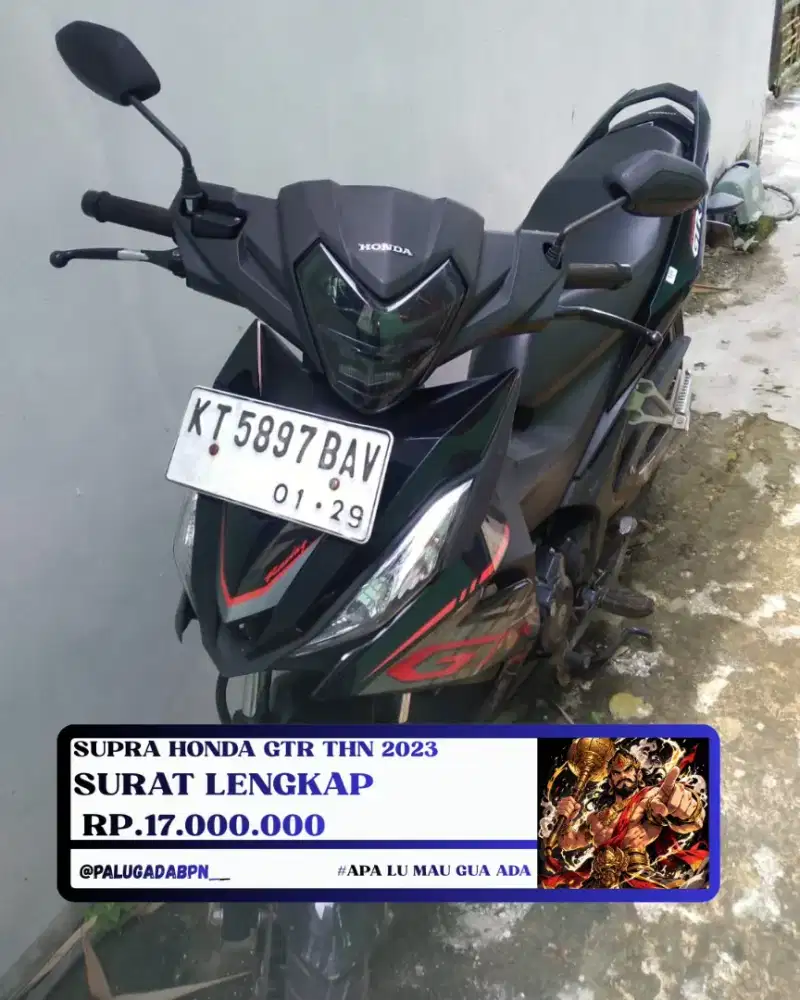 HONDA SUPRA GTR 150 THN 2023