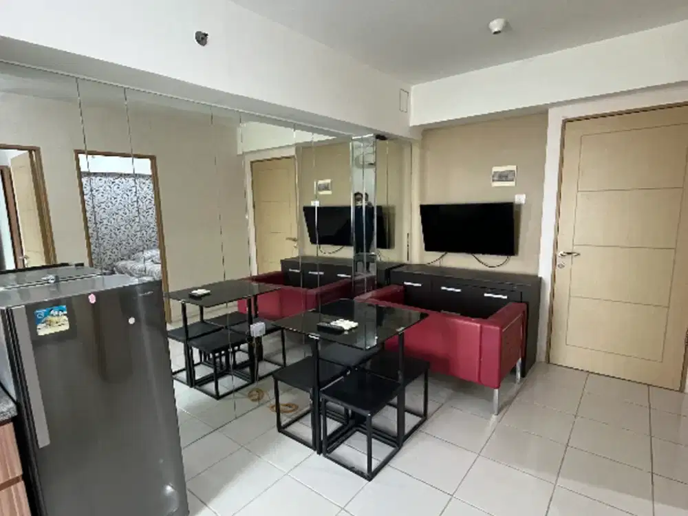 apartemen 2 bedroom educity harvard full furnish elektronik pakuwon city