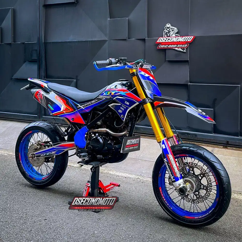 DTRACKER 150 FULL SPEC‼️ USD REAL JUMP TRAIL SUPERMOTO TOURING TRABAS