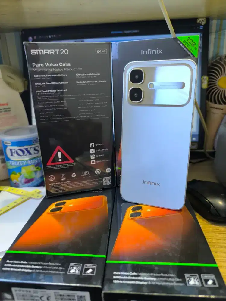 New infinix smart20 garansi resmi 1 tahun