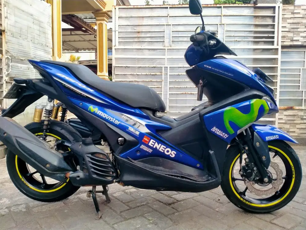 Yamaha Aerox lengkap motor sehat walafiat keterangan detail dibawah