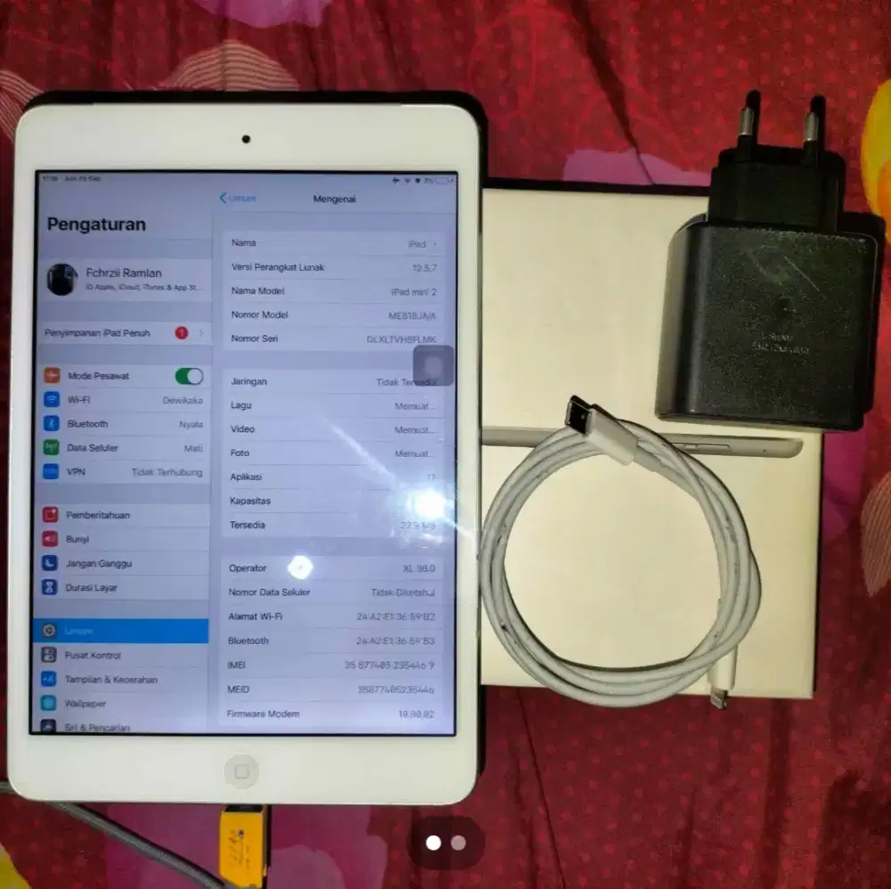 iPad Mini2, WIFI ONLY 16gb