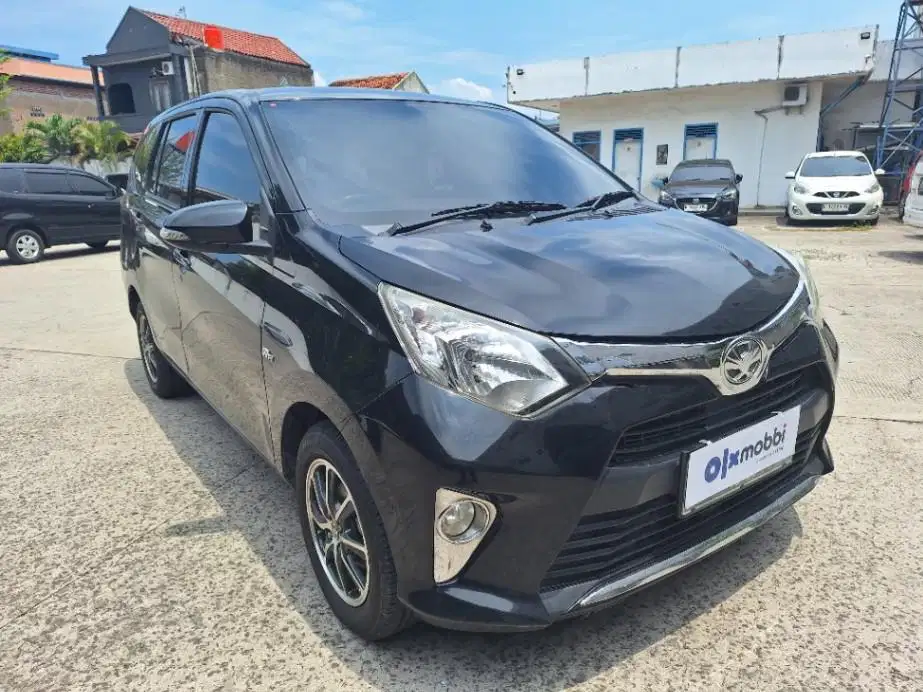 TDP 6,JT, Toyota Calya 1.2 G Bensin-AT Hitam 2020
