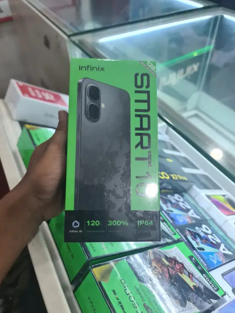 Infinix smart 10 4/128 garansi resmi 1th
