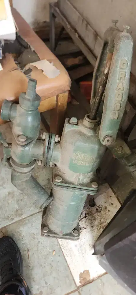 POMPA SUMUR MANUAL MEREK DRAGON, YANPA TUAS. MASIH BERFUNGSI BAGUS
