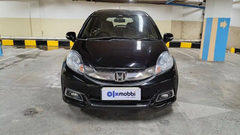 TDP 6,JT, Honda Mobilio 1.5 E Prestige Bensin-AT Hitam 2015