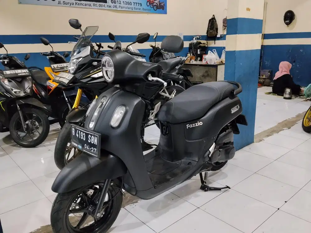 Fazzio lux 125 cc 2022 trrmurah surat lengkap