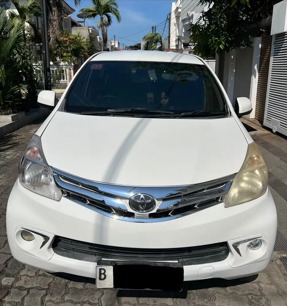 Dijual Toyota Avanza 1.5G-MT 2012