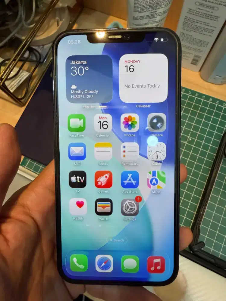 Iphone 12 promax 256 sierra blue original