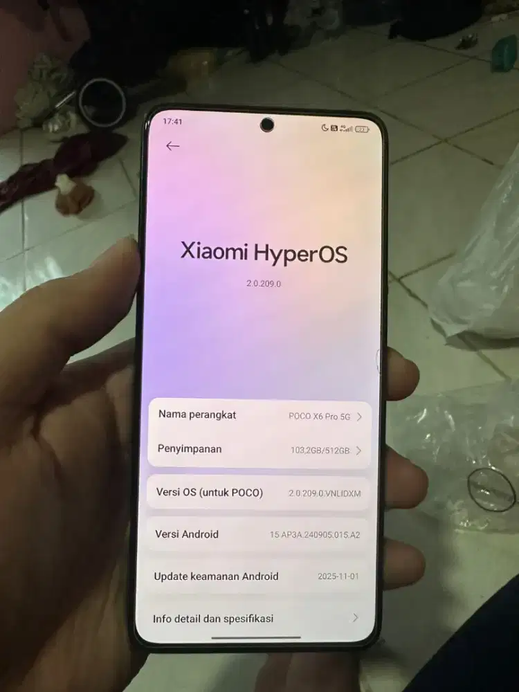 POCO X6 PRO 12/512 FULLSET NO MINUS