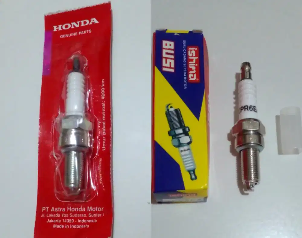 Busi drat panjang untuk motor Vario Beat dll