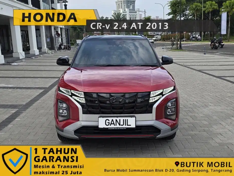 Low Odo 500 KM. Creta Prime AT 2024 Merah