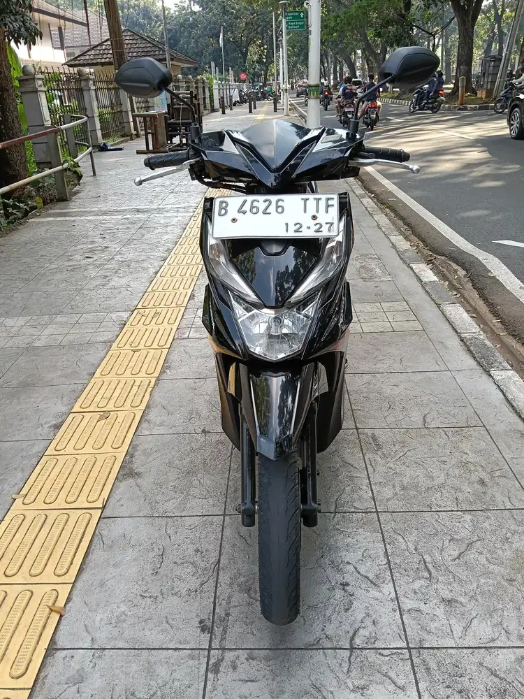 DIJUAL CASH HONDA BEAT ECO CBS FI THN 2017 PAJAK IDUP SIAP PAKAI