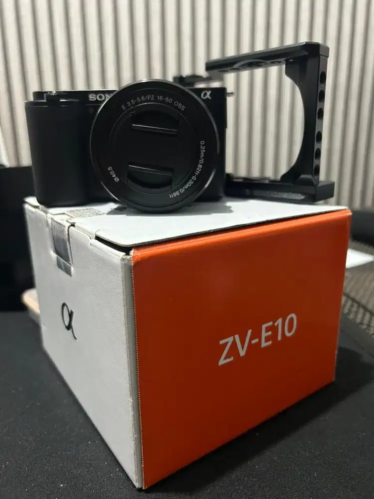 Mirrorless Sony ZV-E10 + 16-50mm OSS KIT Fullset