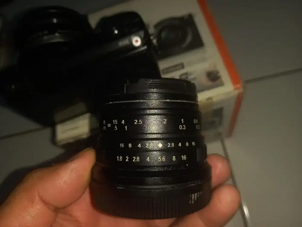 Sony a5000 fullset bonus lensa manual 7artisan