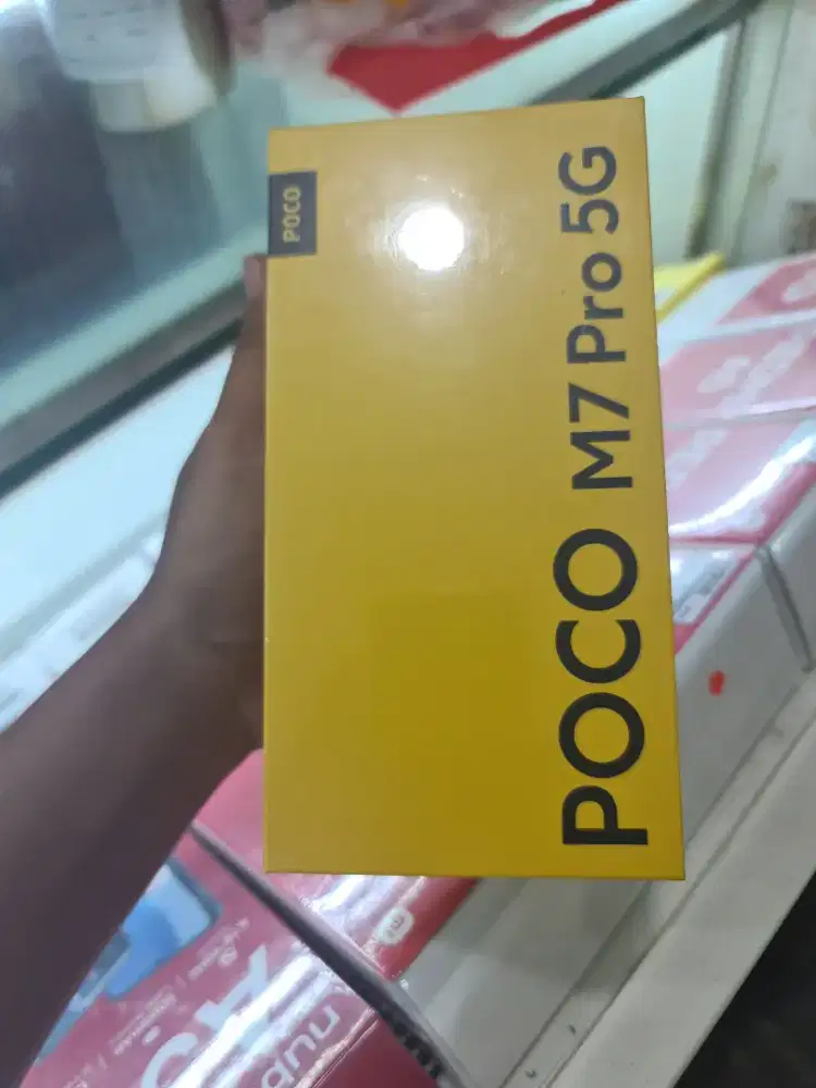 New poco m7pro 5G 8/256 garansi resmi 1th