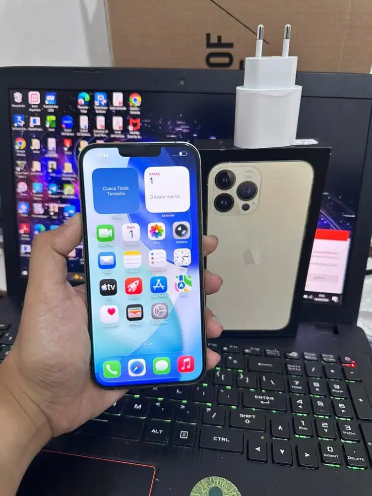 Iphone 13 Promax 128 GB Fullset IBOX resmi