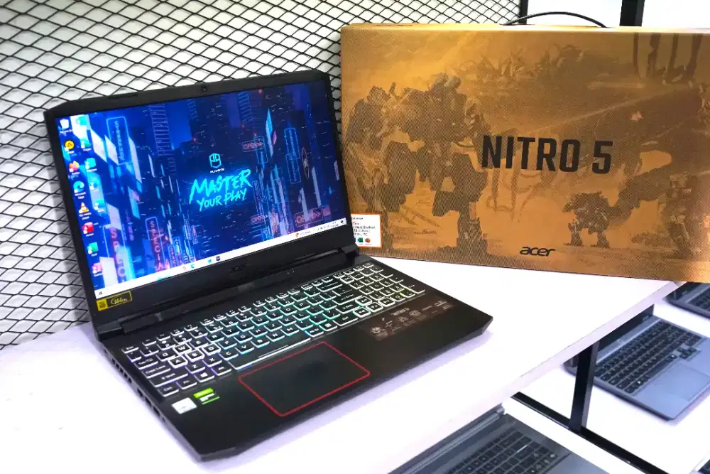 ACER NITRO 5.CORE i5-10300H GEN10.VGA GEFORCE GTX1650TI 4GB.RAM 16GB