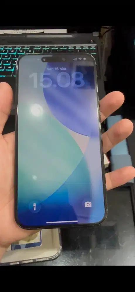 iphone 15 pro max 256gb ibox blue batangan