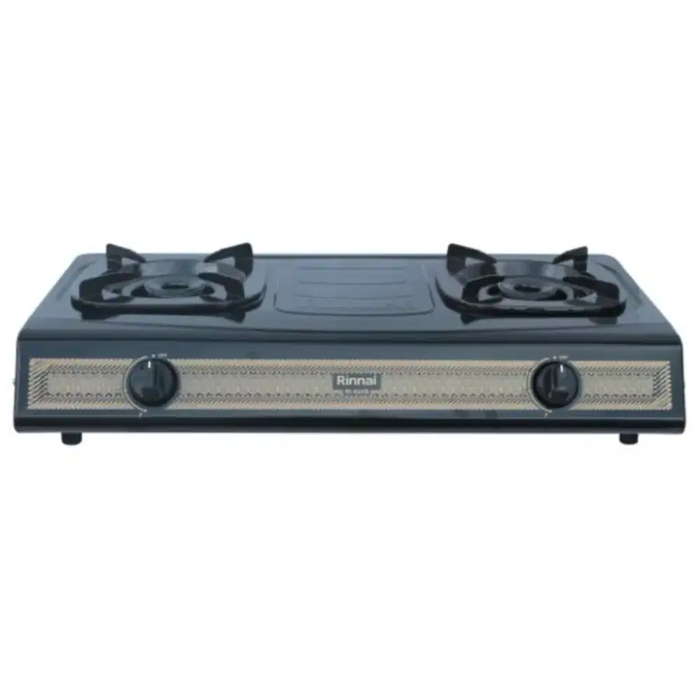 Kompor Gas Rinnai 2 Tungku + Selang + Tabung