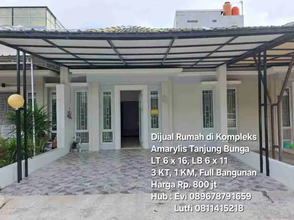 Dijual Rumah di Komp. Amarylis Tjg Bunga Makassar