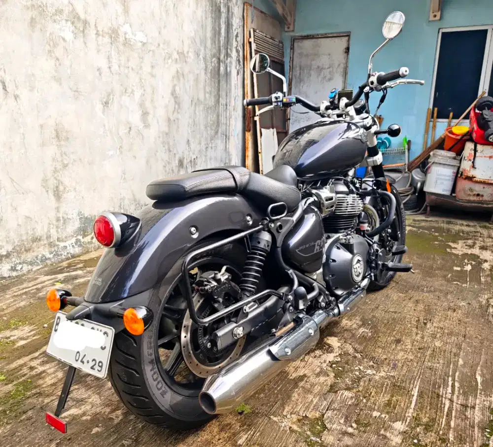 Bs Kredit/TT Royal Enfield Super Meteor 650 Interceptor Modif Shotgun