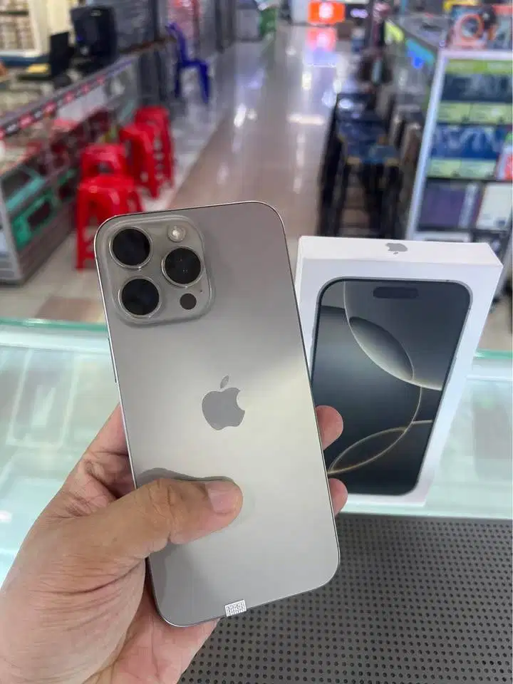 Iphone 16 Promax 256 IBOX (Natural Titanium) Jossjiss