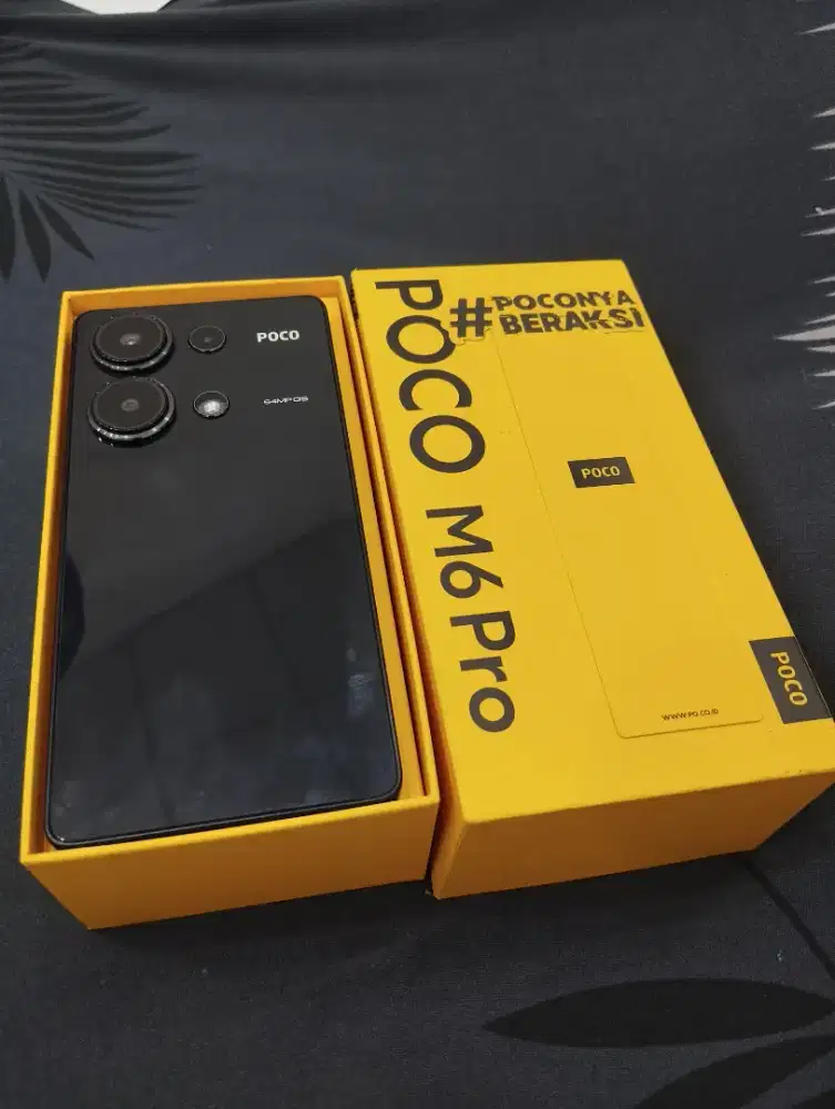 poco m6pro 8/256 mulus fullset