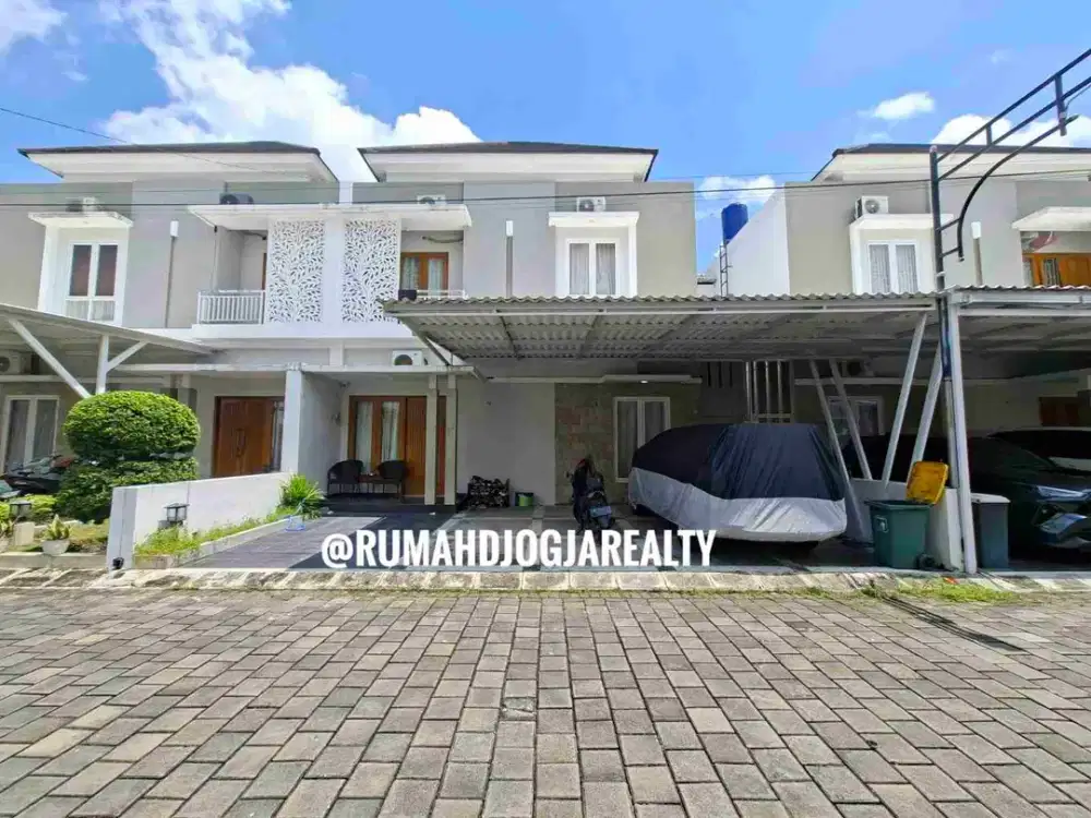 Rumah Modern Minimalis Dalam Perumahan One Gate JL. Godean km 7