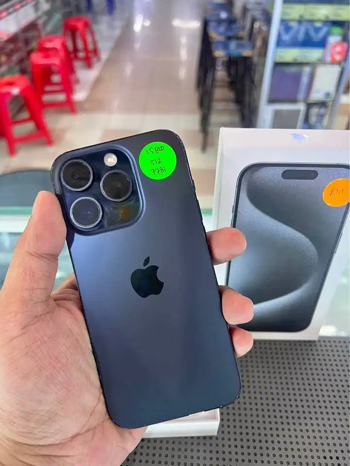 Iphone 15 pro 512 IBOX (Blue Titanium)