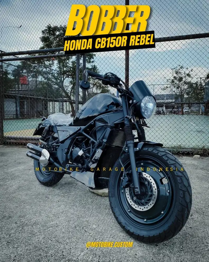 Motor Custom Bobber Rebel Honda Modifikasi