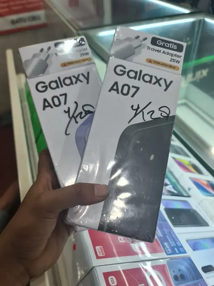 New samsung a07 4/128 garansi resmi 1th