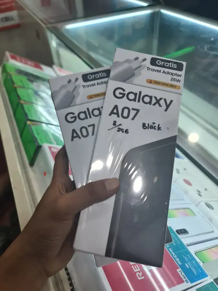 New samsung a07 8/256 garansi resmi 1th