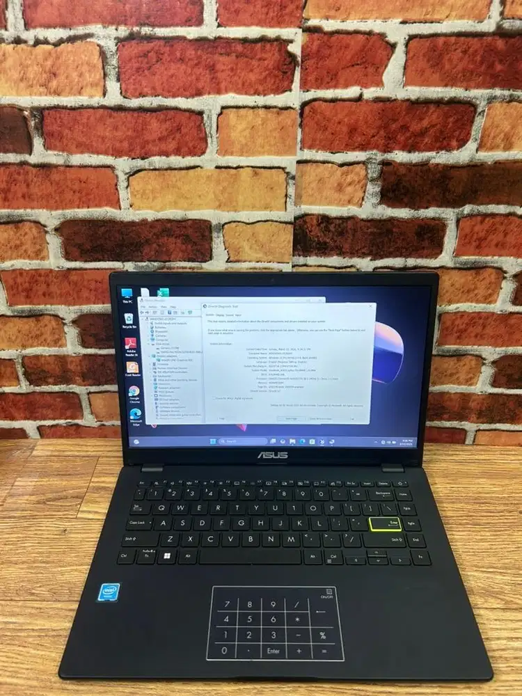 Laptop asus vivobook X410MA (keyboard backlit)