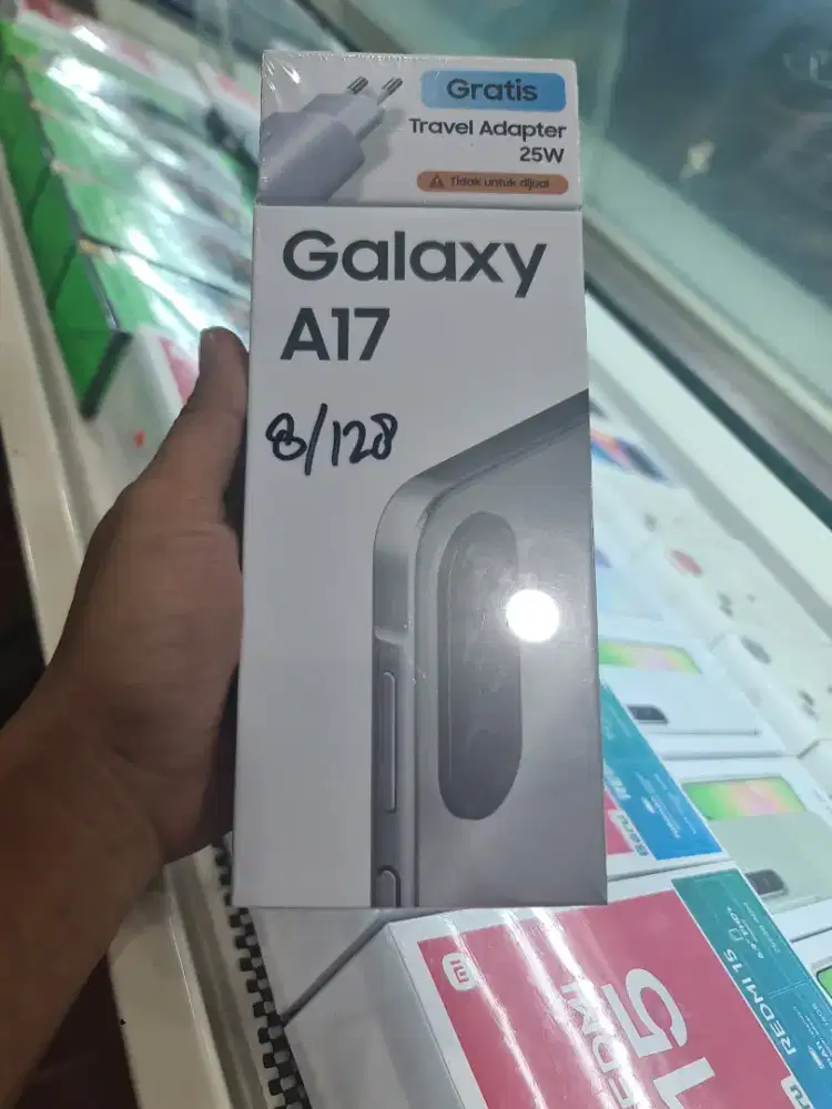 New samsung a17 8/128 garansi resmi 1th