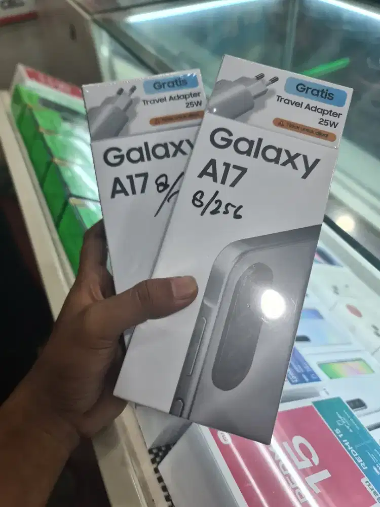 New samsung a17 8/256 garansi resmi 1th