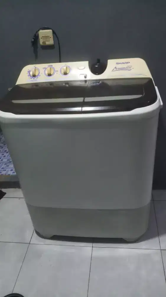 Mesin cuci SHARP 8,5Kg Normal Siap Pakai