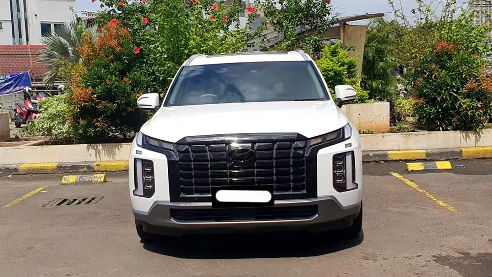 Km26rb hyundai palisade signature 2023 putih diesel sunroof