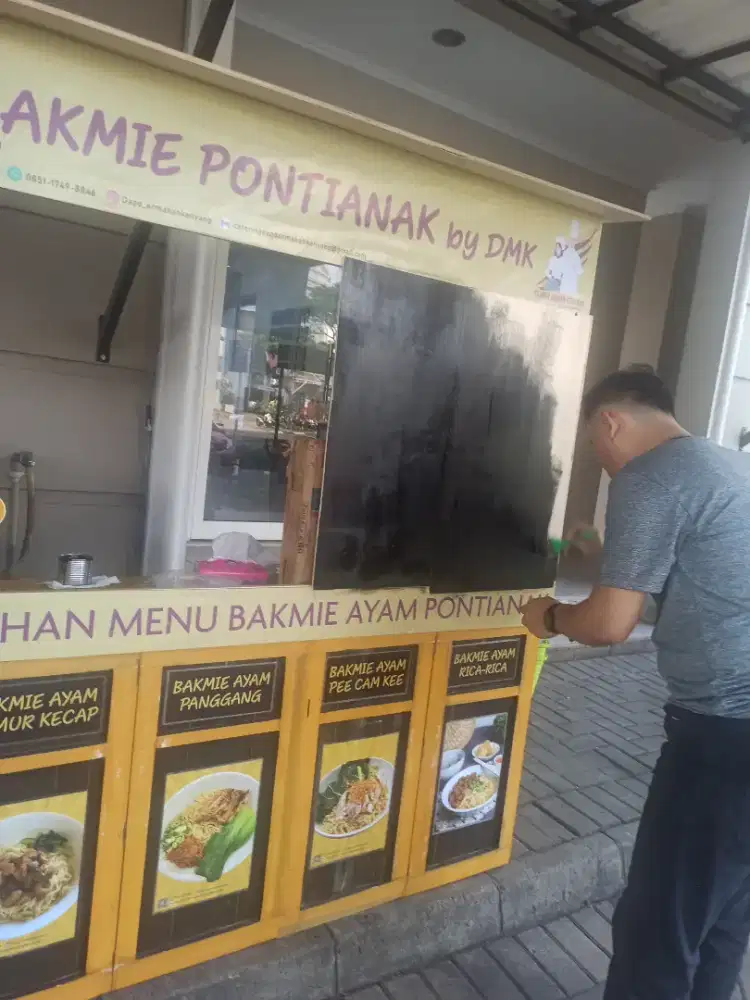 Dijual gerobak/booth