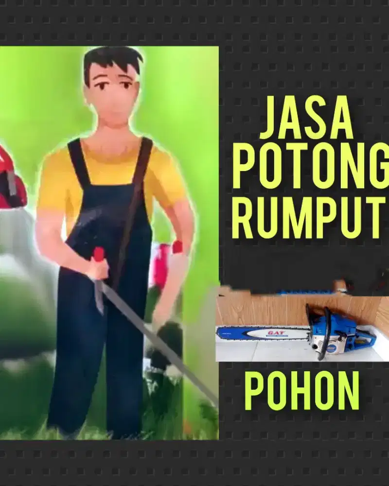 Jasa potong rumput